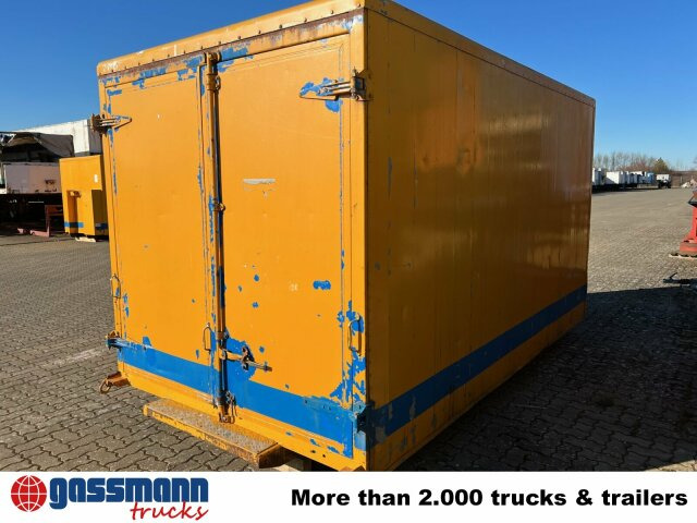 Abrollcontainer Kofferaufbau mit Flügeltüren - Benne ampliroll: photos 4 Abrollcontainer Kofferaufbau mit Flügeltüren - Benne ampliroll: photos 4