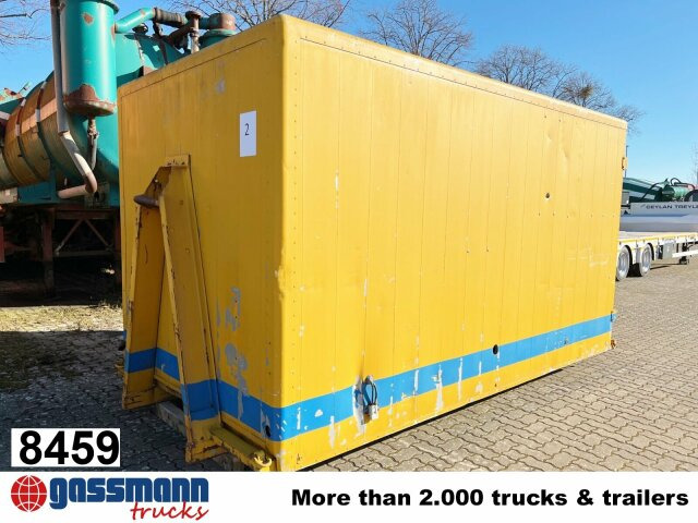 Abrollcontainer Kofferaufbau mit Flügeltüren - Benne ampliroll: photos 1 Abrollcontainer Kofferaufbau mit Flügeltüren - Benne ampliroll: photos 1