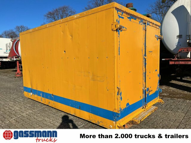 Abrollcontainer Kofferaufbau mit Flügeltüren - Benne ampliroll: photos 3 Abrollcontainer Kofferaufbau mit Flügeltüren - Benne ampliroll: photos 3