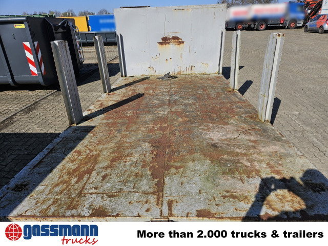 Abrollcontainer Plattform mit Rungen - Benne ampliroll: photos 3 Abrollcontainer Plattform mit Rungen - Benne ampliroll: photos 3