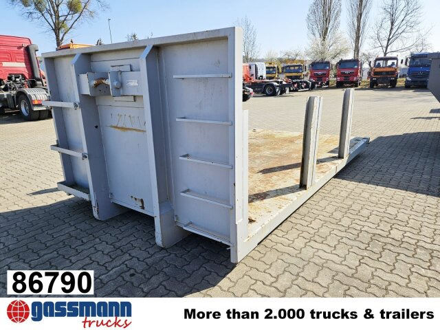 Abrollcontainer Plattform mit Rungen - Benne ampliroll: photos 1 Abrollcontainer Plattform mit Rungen - Benne ampliroll: photos 1