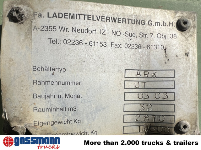 Abrollcontainer mit Flügeltür ca. 31m³ - Benne ampliroll: photos 4 Abrollcontainer mit Flügeltür ca. 31m³ - Benne ampliroll: photos 4