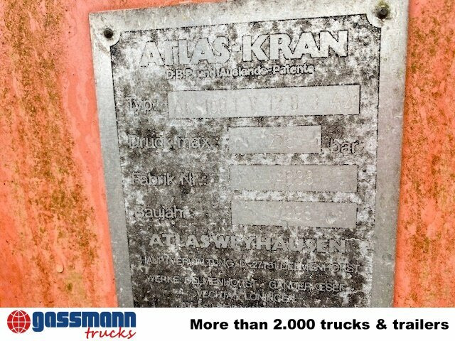 Abrollcontainer mit Flügeltüren & Atlas Kran - Benne ampliroll: photos 3 Abrollcontainer mit Flügeltüren & Atlas Kran - Benne ampliroll: photos 3