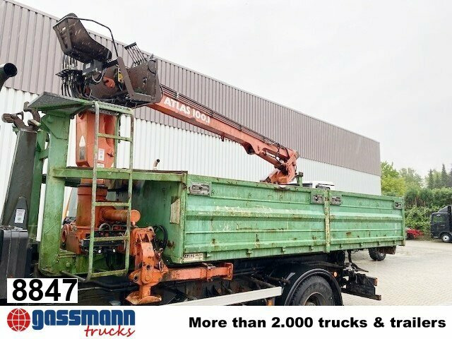 Abrollcontainer mit Flügeltüren & Atlas Kran - Benne ampliroll: photos 1 Abrollcontainer mit Flügeltüren & Atlas Kran - Benne ampliroll: photos 1