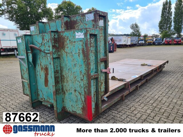 Abrollplattform mit Stirnwand - Benne ampliroll: photos 1 Abrollplattform mit Stirnwand - Benne ampliroll: photos 1