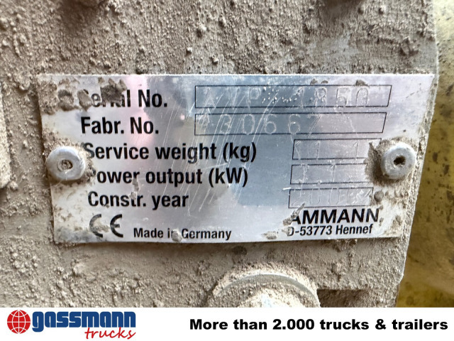 Ammann AVP 1850 Rüttelplatte - Plaque vibrante: photos 4 Ammann AVP 1850 Rüttelplatte - Plaque vibrante: photos 4