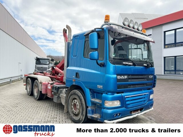 DAF AT 85.460 6x4, Abrollkipper Palfinger T20 - Camion ampliroll, Camion grue: photos 4 DAF AT 85.460 6x4, Abrollkipper Palfinger T20 - Camion ampliroll, Camion grue: photos 4