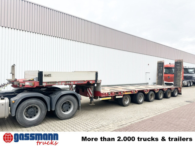 Semi-remorque surbaissé pour transport de équipements lourds Goldhofer STZ-L 6-67/80 A, 6 Achsen, 86.000kg Ges.-Gew.: photos 11 Semi-remorque surbaissé pour transport de équipements lourds Goldhofer STZ-L 6-67/80 A, 6 Achsen, 86.000kg Ges.-Gew.: photos 11