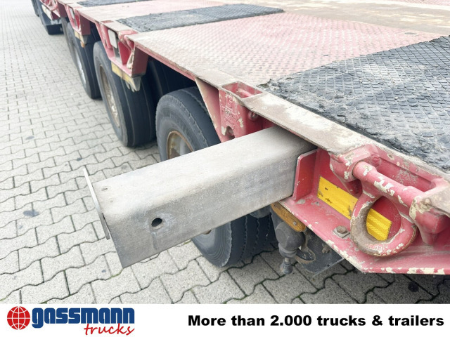 Semi-remorque surbaissé pour transport de équipements lourds Goldhofer STZ-L 6-67/80 A, 6 Achsen, 86.000kg Ges.-Gew.: photos 6 Semi-remorque surbaissé pour transport de équipements lourds Goldhofer STZ-L 6-67/80 A, 6 Achsen, 86.000kg Ges.-Gew.: photos 6