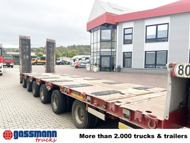 Semi-remorque surbaissé pour transport de équipements lourds Goldhofer STZ-L 6-67/80 A, 6 Achsen, 86.000kg Ges.-Gew.: photos 12 Semi-remorque surbaissé pour transport de équipements lourds Goldhofer STZ-L 6-67/80 A, 6 Achsen, 86.000kg Ges.-Gew.: photos 12