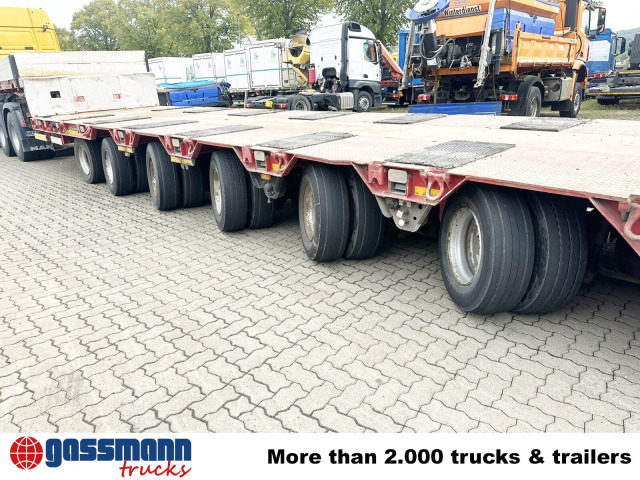 Semi-remorque surbaissé pour transport de équipements lourds Goldhofer STZ-L 6-67/80 A, 6 Achsen, 86.000kg Ges.-Gew.: photos 9 Semi-remorque surbaissé pour transport de équipements lourds Goldhofer STZ-L 6-67/80 A, 6 Achsen, 86.000kg Ges.-Gew.: photos 9