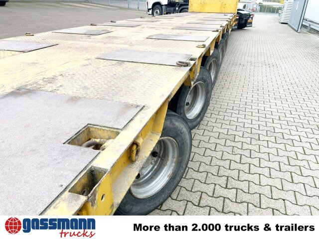 Semi-remorque surbaissé pour transport de équipements lourds Goldhofer STZ-L6-62/80, 5x Lenkachse: photos 14