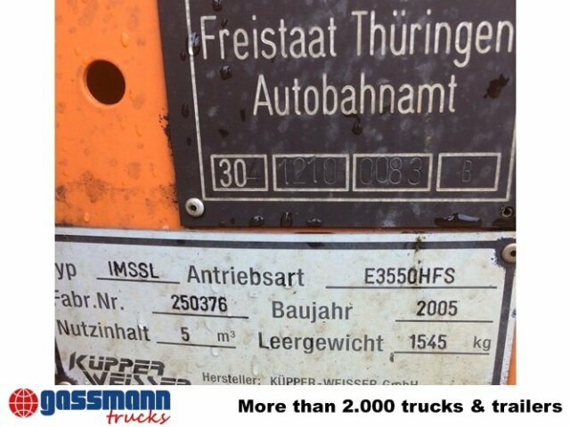 Epandeur de sable pour Véhicule de voirie/ Spécial IMSSL E3550HFS: photos 9