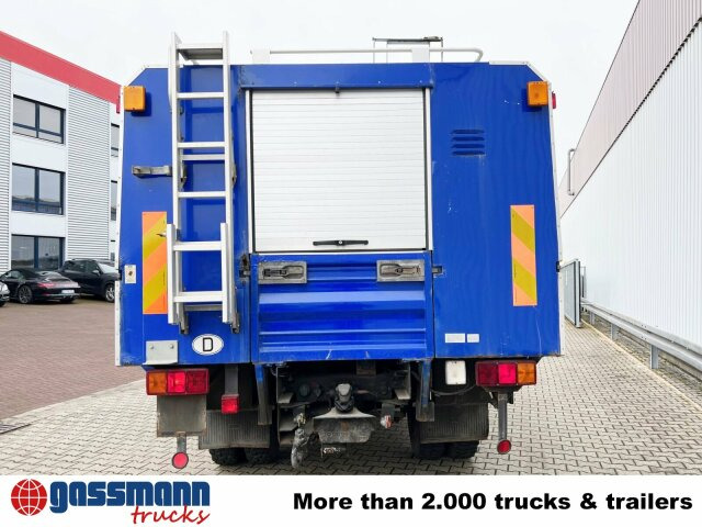 Camion de pompier Iveco 120-23 AW 4x4 Doka, V8-Motor, Gerätewagen,: photos 12