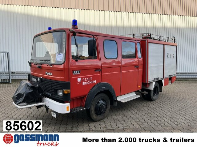Iveco 60-9 A 4x2 Doka, LF 8 - Camion de pompier: photos 1 Iveco 60-9 A 4x2 Doka, LF 8 - Camion de pompier: photos 1