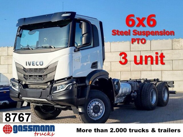 Iveco T-Way 360 6x6, Nebenantrieb, 3x VORHANDEN! - Châssis cabine: photos 1 Iveco T-Way 360 6x6, Nebenantrieb, 3x VORHANDEN! - Châssis cabine: photos 1