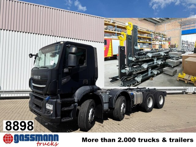 Iveco X-Way AD360X40Z/P 8x4 - Camion ampliroll: photos 1 Iveco X-Way AD360X40Z/P 8x4 - Camion ampliroll: photos 1