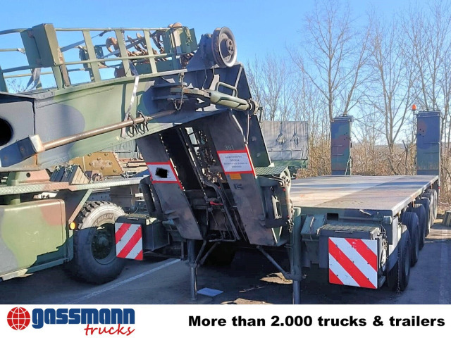 Kässbohrer SLT 56 t, Elefant (Franziska) EX BW - Semi-remorque surbaissé: photos 3 Kässbohrer SLT 56 t, Elefant (Franziska) EX BW - Semi-remorque surbaissé: photos 3