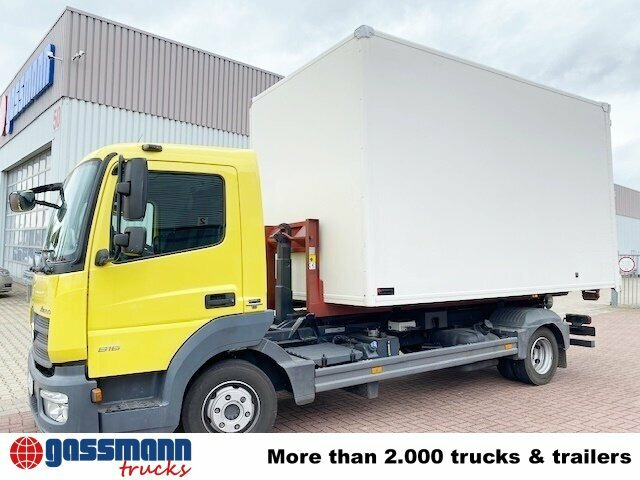 Kofferaufbau mit Abrollrahmen gegen Aufpreis - Benne ampliroll: photos 5 Kofferaufbau mit Abrollrahmen gegen Aufpreis - Benne ampliroll: photos 5