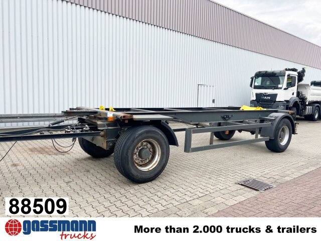 Kögel AWE 18, Ex-Fahrschule - Remorque porte-conteneur/ Caisse mobile: photos 1 Kögel AWE 18, Ex-Fahrschule - Remorque porte-conteneur/ Caisse mobile: photos 1