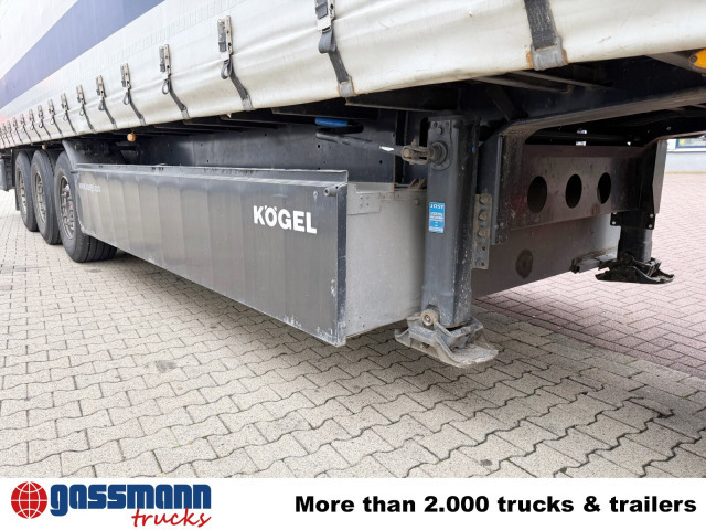 Kögel SN 24-1, Liftachse, Edscha - Semi-remorque plateau: photos 2 Kögel SN 24-1, Liftachse, Edscha - Semi-remorque plateau: photos 2