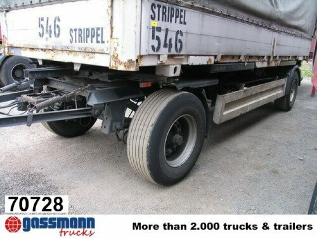 Krone AZW 18 - Remorque porte-conteneur/ Caisse mobile: photos 1 Krone AZW 18 - Remorque porte-conteneur/ Caisse mobile: photos 1