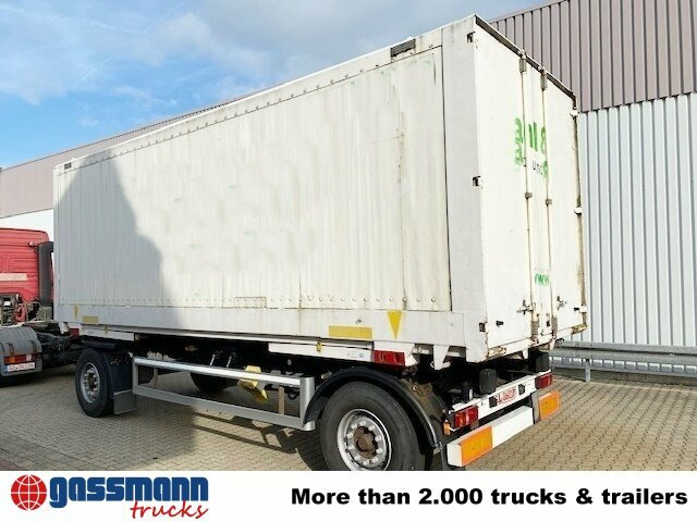 Remorque porte-conteneur/ Caisse mobile Krone AZW 18: photos 7 Remorque porte-conteneur/ Caisse mobile Krone AZW 18: photos 7