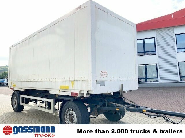 Remorque porte-conteneur/ Caisse mobile Krone AZW 18: photos 10 Remorque porte-conteneur/ Caisse mobile Krone AZW 18: photos 10