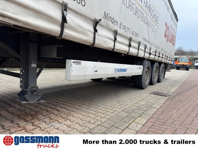 Semi-remorque plateau Krone SDP 27 , Edscha-Verdeck, Ex-Fahrschule: photos 12 Semi-remorque plateau Krone SDP 27 , Edscha-Verdeck, Ex-Fahrschule: photos 12