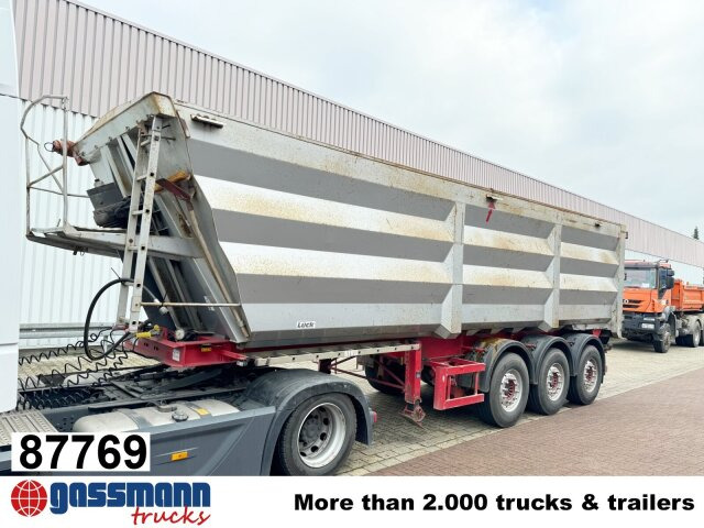LÜCK SKF 35, Stahlmulde ca. 37m³, Liftachse - Semi-remorque benne: photos 1 LÜCK SKF 35, Stahlmulde ca. 37m³, Liftachse - Semi-remorque benne: photos 1