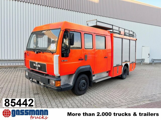 MAN 10.224 LC 4x2 BB Doka, LHF 16/12, 6-Zylinder - Camion de pompier: photos 1 MAN 10.224 LC 4x2 BB Doka, LHF 16/12, 6-Zylinder - Camion de pompier: photos 1