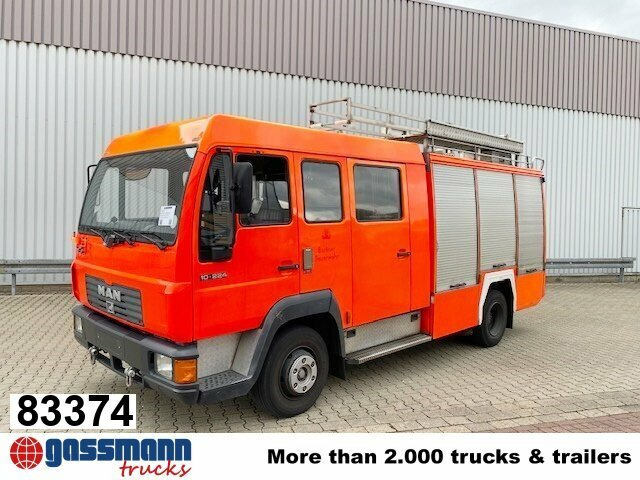 MAN 10.224 LC 4x2 BB Doka, TLF16/12, 6-Zylinder - Camion de pompier: photos 1 MAN 10.224 LC 4x2 BB Doka, TLF16/12, 6-Zylinder - Camion de pompier: photos 1