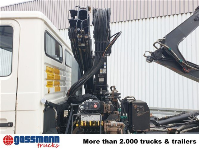 MAN 14.152 F 4x2 BB mit Kran Hiab 060-2 - Camion ampliroll, Camion grue: photos 4 MAN 14.152 F 4x2 BB mit Kran Hiab 060-2 - Camion ampliroll, Camion grue: photos 4