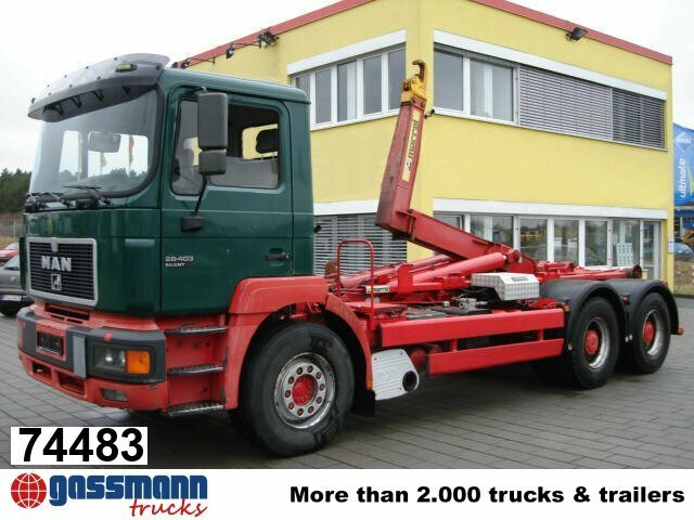 MAN 26.403 6x2, Marrell 26.70, AHK - Camion ampliroll: photos 1 MAN 26.403 6x2, Marrell 26.70, AHK - Camion ampliroll: photos 1