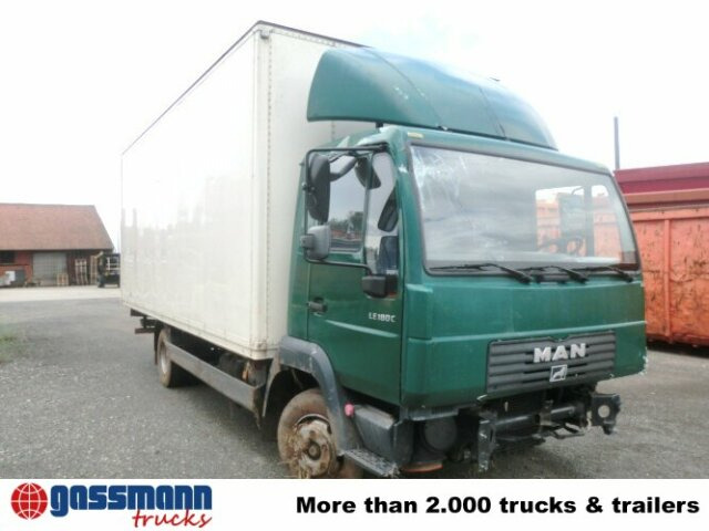 Camion fourgon MAN L33 8.180 C 4x2, Unfallfahrzeug mit: photos 11