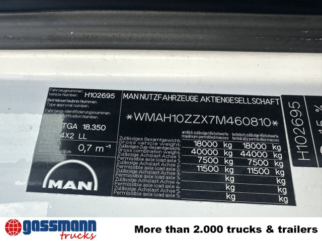 MAN TGA 18.350 4x2 LL, Fahrschulausstattung - Camion fourgon: photos 2 MAN TGA 18.350 4x2 LL, Fahrschulausstattung - Camion fourgon: photos 2