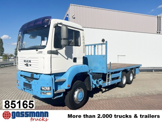 MAN TGA 26.310 6X6 BB - Camion plateau: photos 1 MAN TGA 26.310 6X6 BB - Camion plateau: photos 1