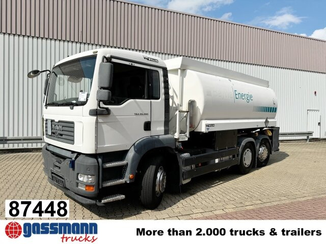 MAN TGA 26.390 6X2-4 BL, Lenk-/Liftachse, Willig - Camion citerne: photos 1 MAN TGA 26.390 6X2-4 BL, Lenk-/Liftachse, Willig - Camion citerne: photos 1