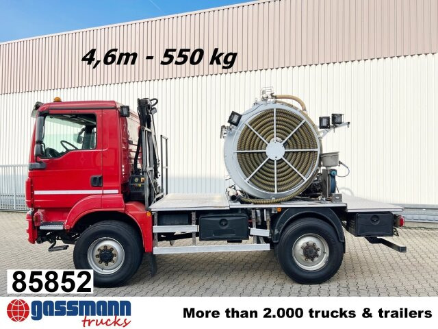 MAN TGM 13.250/340 4X4 BL, Kran Hiab 026 T-3, - Camion grue: photos 1 MAN TGM 13.250/340 4X4 BL, Kran Hiab 026 T-3, - Camion grue: photos 1