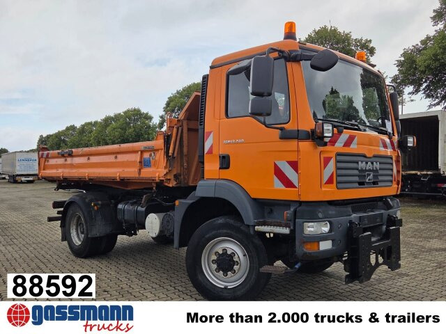 MAN TGM 15.240 4X4 BL, Winterdienstausstattung - Camion benne: photos 1 MAN TGM 15.240 4X4 BL, Winterdienstausstattung - Camion benne: photos 1