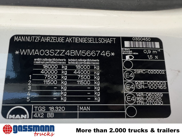 MAN TGS 18.320 4x2 BB, Tele-Absetzer - Camion multibenne: photos 5 MAN TGS 18.320 4x2 BB, Tele-Absetzer - Camion multibenne: photos 5