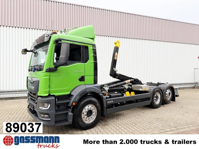 MAN TGS 26.520 6x2-2 BL, Navi, Liftachse - Camion ampliroll: photos 1 MAN TGS 26.520 6x2-2 BL, Navi, Liftachse - Camion ampliroll: photos 1