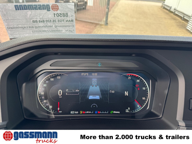 MAN TGS 26.520 6x6 BB, PriTarder, Navi, Optiview, - Châssis cabine: photos 3 MAN TGS 26.520 6x6 BB, PriTarder, Navi, Optiview, - Châssis cabine: photos 3