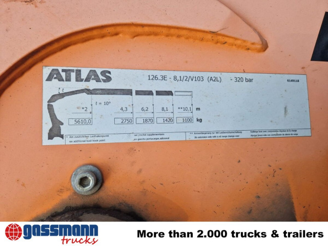 MAN TGS 28.440 6x2-4 BL, Atlas Kran VDL - Camion ampliroll, Camion grue: photos 3 MAN TGS 28.440 6x2-4 BL, Atlas Kran VDL - Camion ampliroll, Camion grue: photos 3