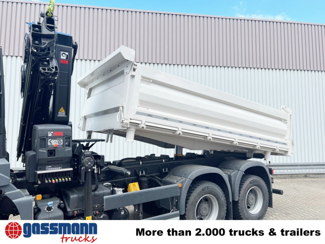 MAN TGS 33.430 6x6 BB CH mit Kran Hiab X-HiDuo 228 - Camion benne, Camion grue: photos 3 MAN TGS 33.430 6x6 BB CH mit Kran Hiab X-HiDuo 228 - Camion benne, Camion grue: photos 3