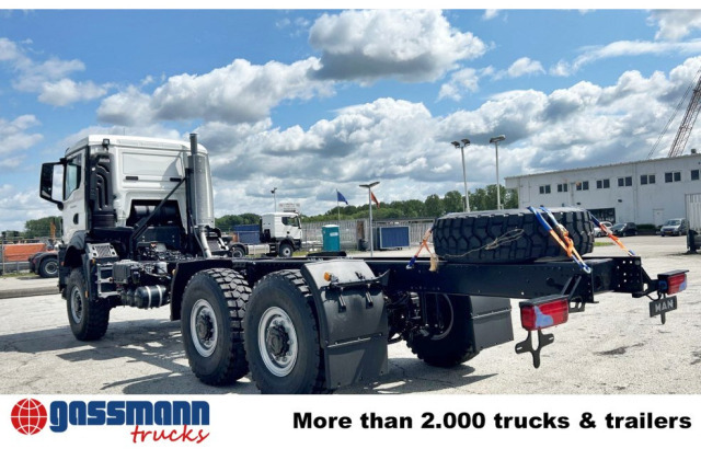 MAN TGS 33.440 6x6 BB CH, Euro2, Einzelbereifung - Châssis cabine: photos 4 MAN TGS 33.440 6x6 BB CH, Euro2, Einzelbereifung - Châssis cabine: photos 4