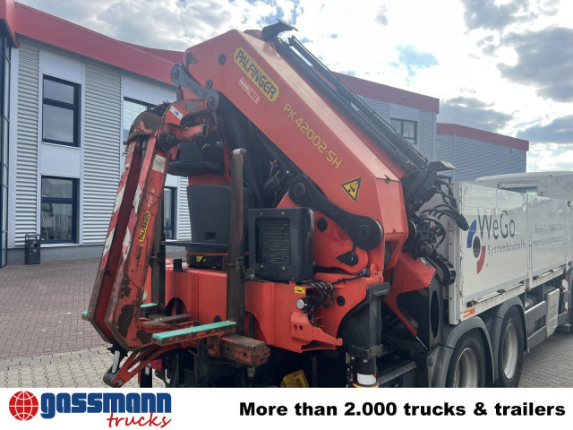 MAN TGS 35.440 8x4 BL, Navi, Heckkran Palfinger - Camion plateau, Camion grue: photos 4 MAN TGS 35.440 8x4 BL, Navi, Heckkran Palfinger - Camion plateau, Camion grue: photos 4