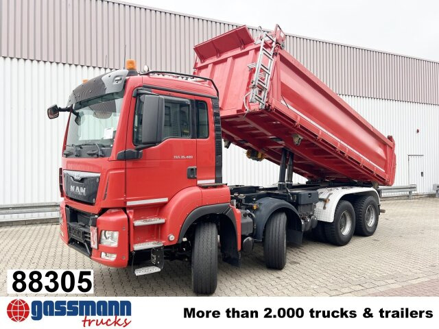 MAN TGS 35.480 8X4 BB, Intarder, Navi - Camion benne: photos 1 MAN TGS 35.480 8X4 BB, Intarder, Navi - Camion benne: photos 1