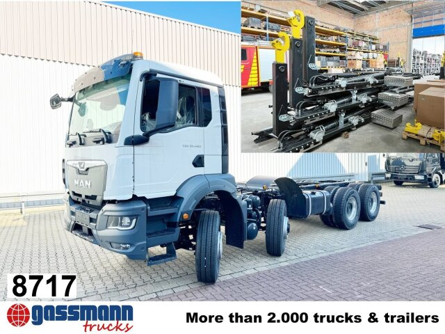 MAN TGS 35.480 8x6H BL CH, HydroDrive, Navi, - Camion ampliroll: photos 1 MAN TGS 35.480 8x6H BL CH, HydroDrive, Navi, - Camion ampliroll: photos 1