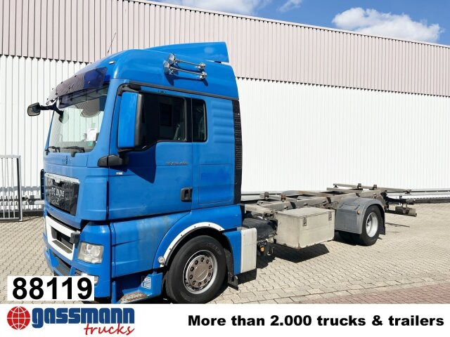 MAN TGX 18.400 4X2 LL, Fahrschule, XLX-Fahrerhaus - Camion porte-conteneur/ Caisse mobile: photos 1 MAN TGX 18.400 4X2 LL, Fahrschule, XLX-Fahrerhaus - Camion porte-conteneur/ Caisse mobile: photos 1